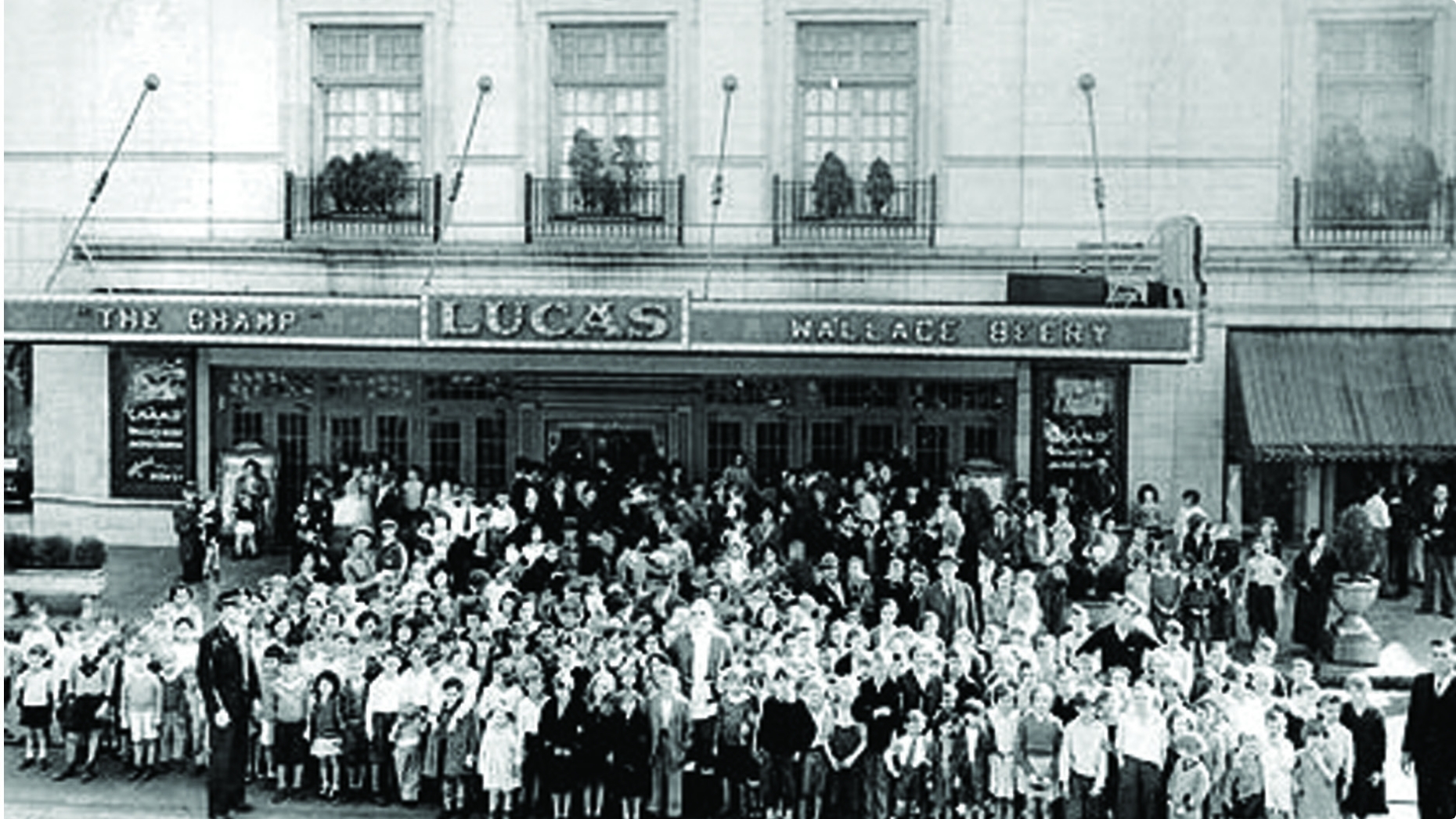 Exterior of the Lucas Theatre 1931